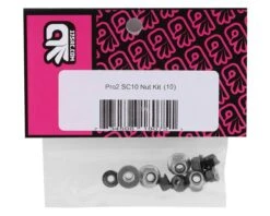 175RC Pro2 Sc10 Nut Kit (Grey) (10) -AMAIN HOBBIES SHOP 175 18139