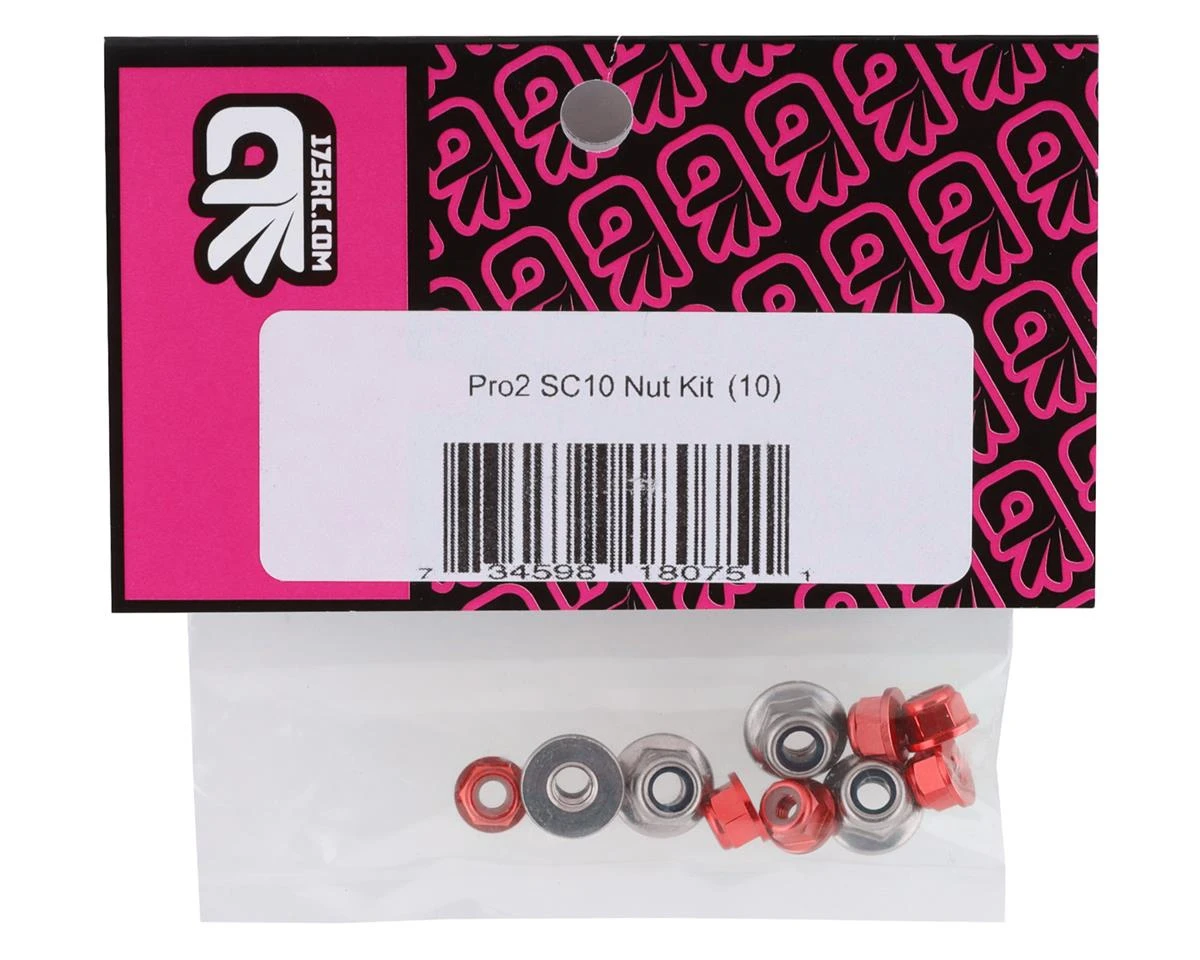 175RC Pro2 Sc10 Nut Kit (Orange) (10) 8 175RC Pro2 Sc10 Nut Kit (Orange) (10) - Image 8
