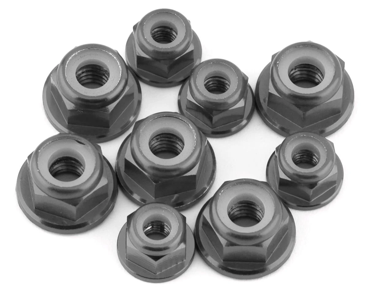 175RC Associated RB10 Aluminum Nut Kit (Pink) (9) 2 175RC Associated RB10 Aluminum Nut Kit (Pink) (9) - Image 2