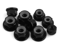 175RC Losi 22S SCT Aluminum Nut Kit (Black) (9) -AMAIN HOBBIES SHOP 175 18447 3
