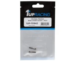 1UP Racing Titanium Pro Duty Body Limiter Screws (2mm) (2) (MTC3/MS1.0/A800R/RR) -AMAIN HOBBIES SHOP 1up 70942 1