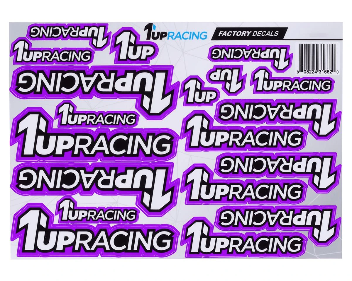 1UP Racing Decal Sheet (Pink) 7 1UP Racing Decal Sheet (Pink) - Image 7