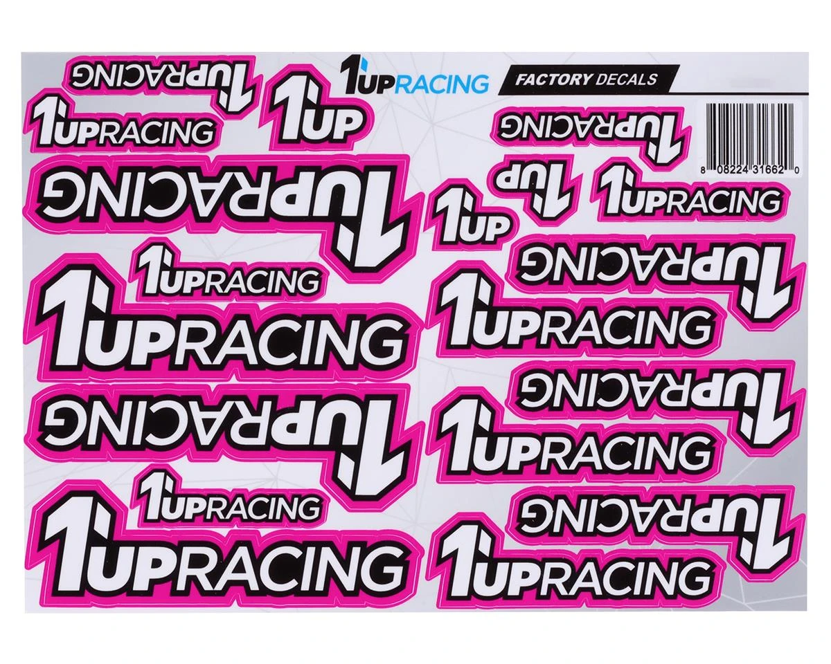 1UP Racing Decal Sheet (Pink) 5 1UP Racing Decal Sheet (Pink) - Image 5