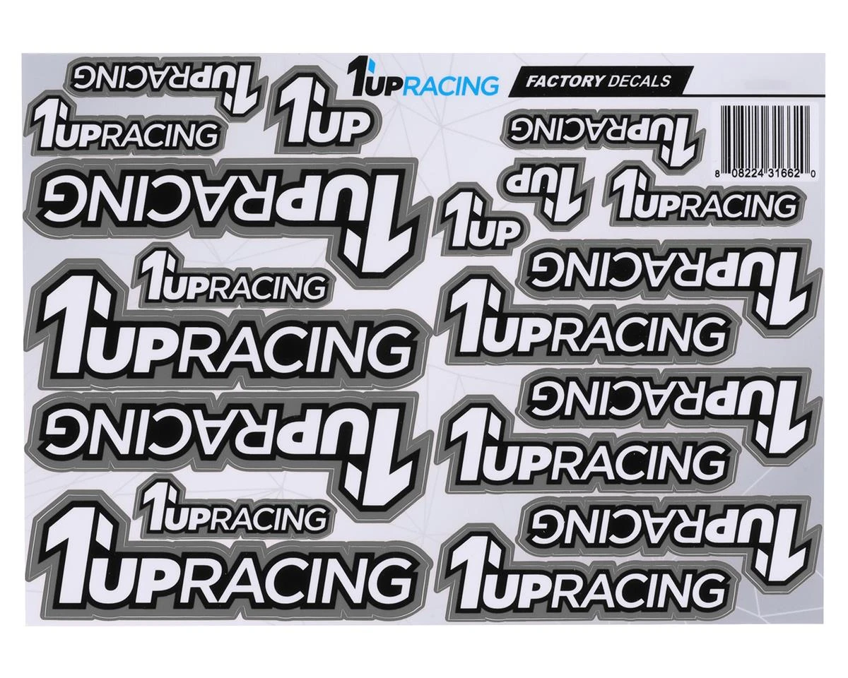 1UP Racing Decal Sheet (Pink) 1 1UP Racing Decal Sheet (Pink)