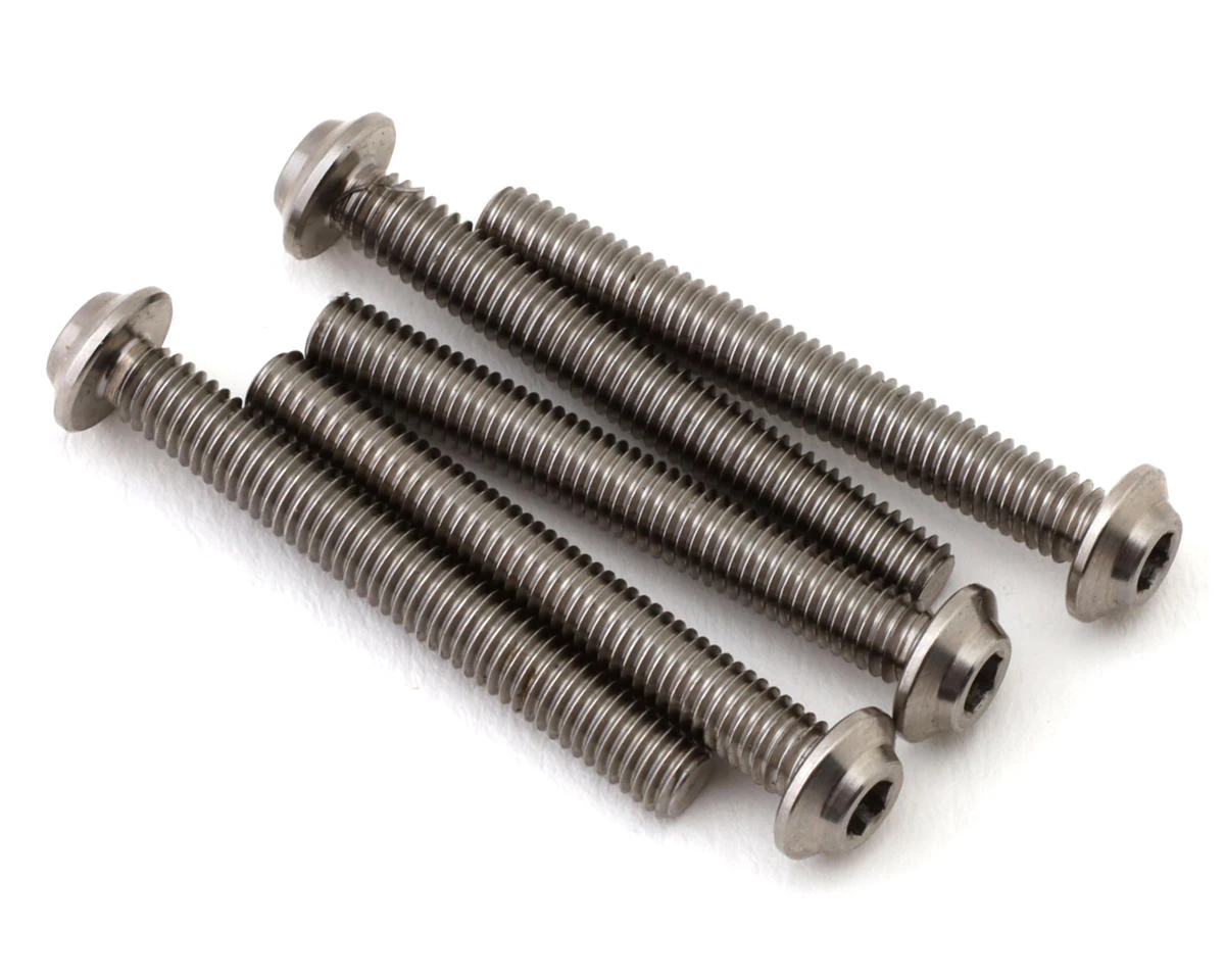 1UP Racing Titanium Pro Duty LowPro Head Screws (5) (3x24mm) 1 1UP Racing Titanium Pro Duty LowPro Head Screws (5) (3x24mm)