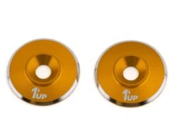 1UP Racing 3mm LowPro Wing Washers (Gunmetal Shine) (2) -AMAIN HOBBIES SHOP 1up820721 1
