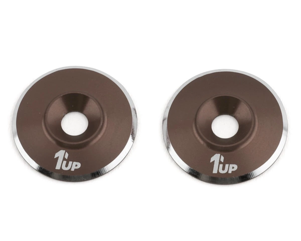 1UP Racing 3mm LowPro Wing Washers (Green Shine) (2) 1 1UP Racing 3mm LowPro Wing Washers (Green Shine) (2)