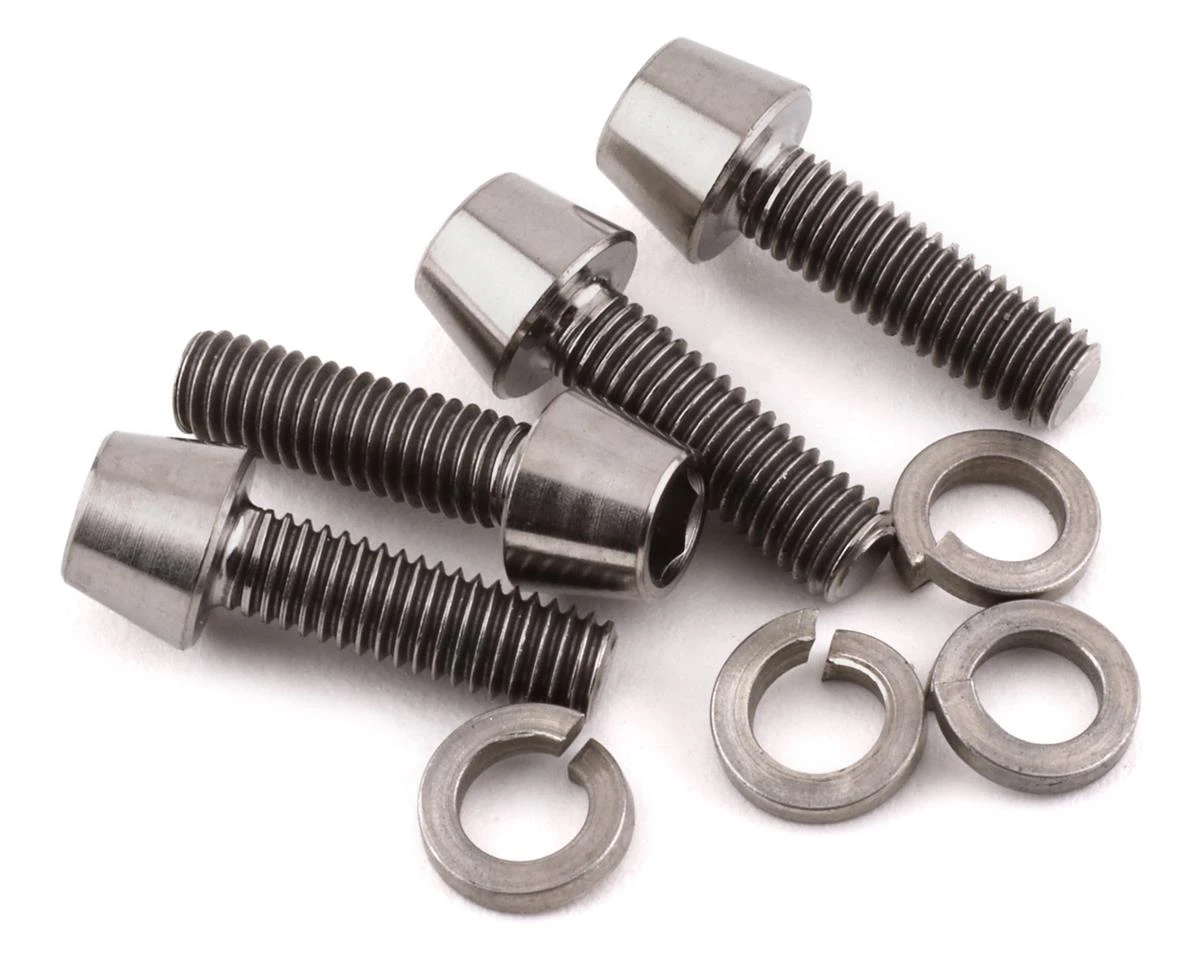 Avid RC 3x10mm Titanium Engine Screws (4) 1 Avid RC 3x10mm Titanium Engine Screws (4)