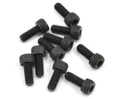 Axial 4x10mm Cap Head Hex Screw (Black) (10)