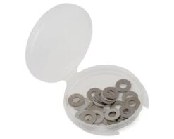 Team Brood 3.5x8mm Steel Shim Assortment W/Plastic Container (28) -AMAIN HOBBIES SHOP bro tbr 3.5x8ast