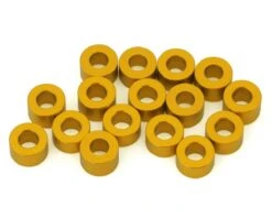 Team Brood 3x6mm 6061 Aluminum Ball Stud Washers Extra Large Kit (Red) (16)