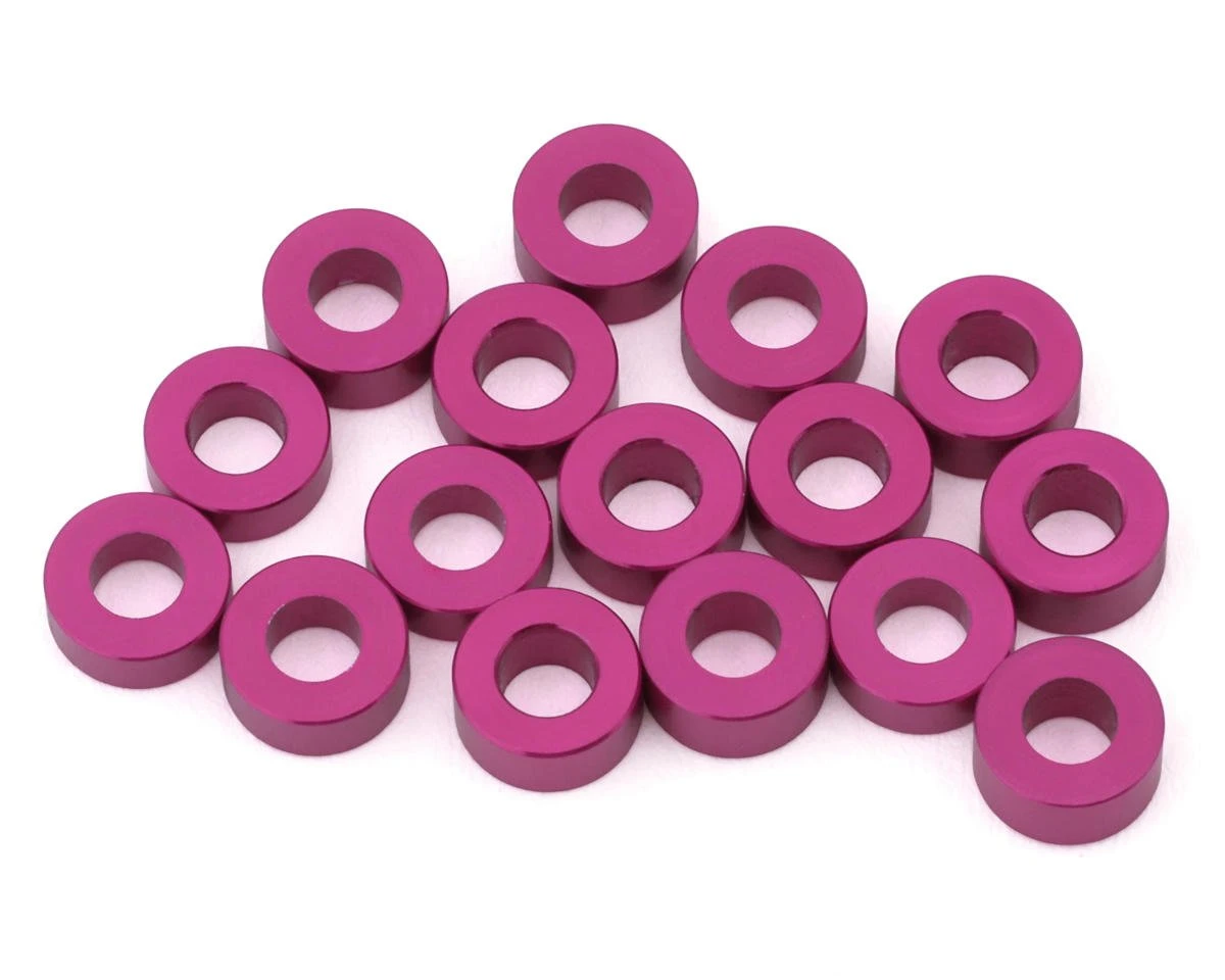 Team Brood 3x6mm 6061 Aluminum Ball Stud Washers Large Kit (Pink) (16) 10 Team Brood 3x6mm 6061 Aluminum Ball Stud Washers Large Kit (Pink) (16) - Image 10