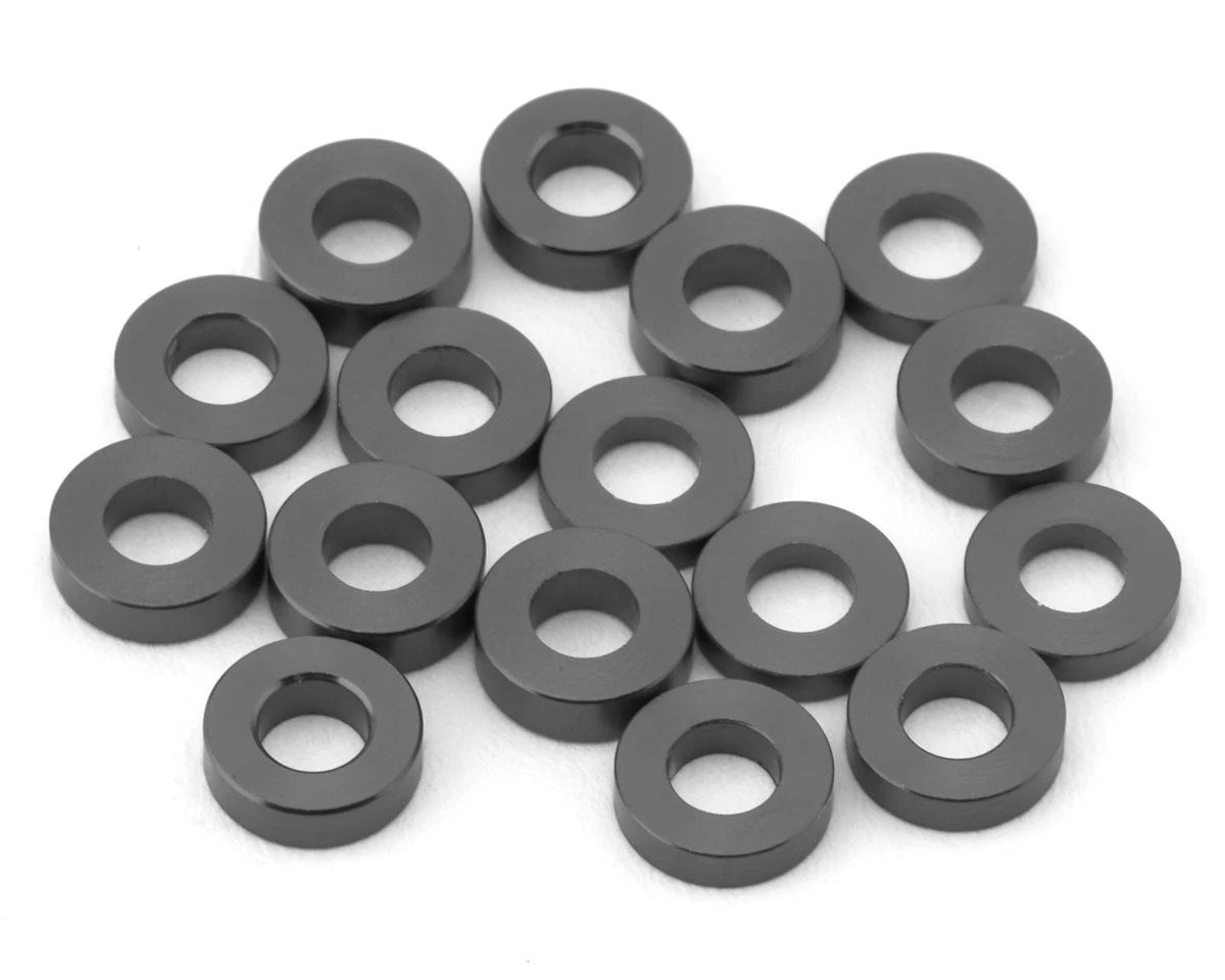 Team Brood 3x6mm 6061 Aluminum Ball Stud Washers Medium Kit (Yellow) (16) 7 Team Brood 3x6mm 6061 Aluminum Ball Stud Washers Medium Kit (Yellow) (16) - Image 7