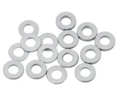 Team Brood 3x6mm 6061 Aluminum Ball Stud Washers Small Kit (Gun Metal) (16)