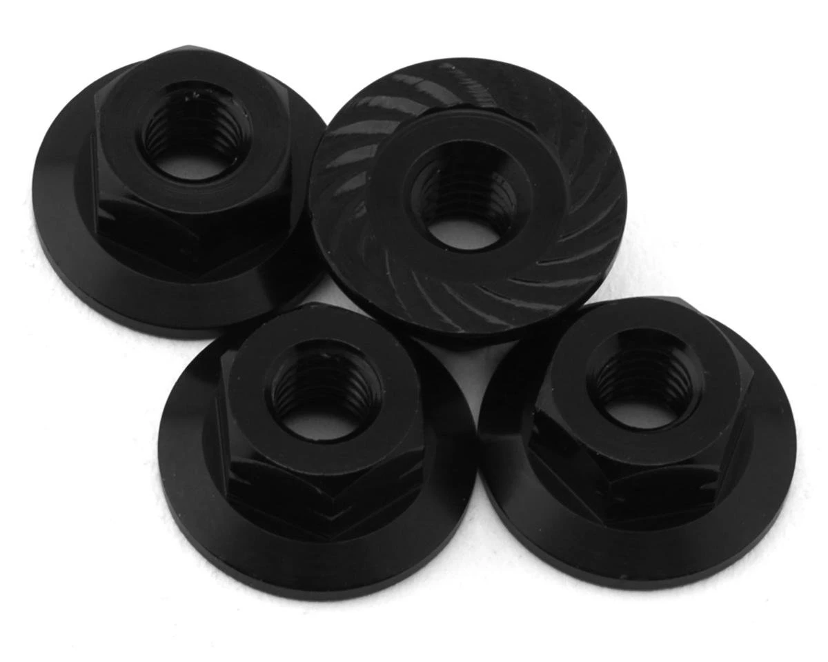 DragRace Concepts Outlaw Left Handed 4mm Serrated Flanged Wheel Nut Set (4) 1 DragRace Concepts Outlaw Left Handed 4mm Serrated Flanged Wheel Nut Set (4)