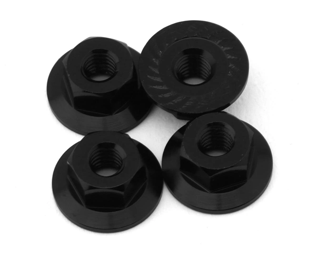 DragRace Concepts Outlaw Left Handed 4mm Serrated Flanged Wheel Nut Set (4) 2 DragRace Concepts Outlaw Left Handed 4mm Serrated Flanged Wheel Nut Set (4) - Image 2