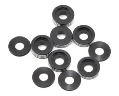 Dirt Racing Recessed Ball Stud Washer Set (Black)