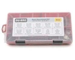 DuBro 6-32 Hardware Assortment Kit (204) W/Screws, Nuts & Washers -AMAIN HOBBIES SHOP dubak111 1