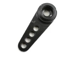 Dynamite 1/2 Machined Aluminum Servo Arm, Black (JR/Air)