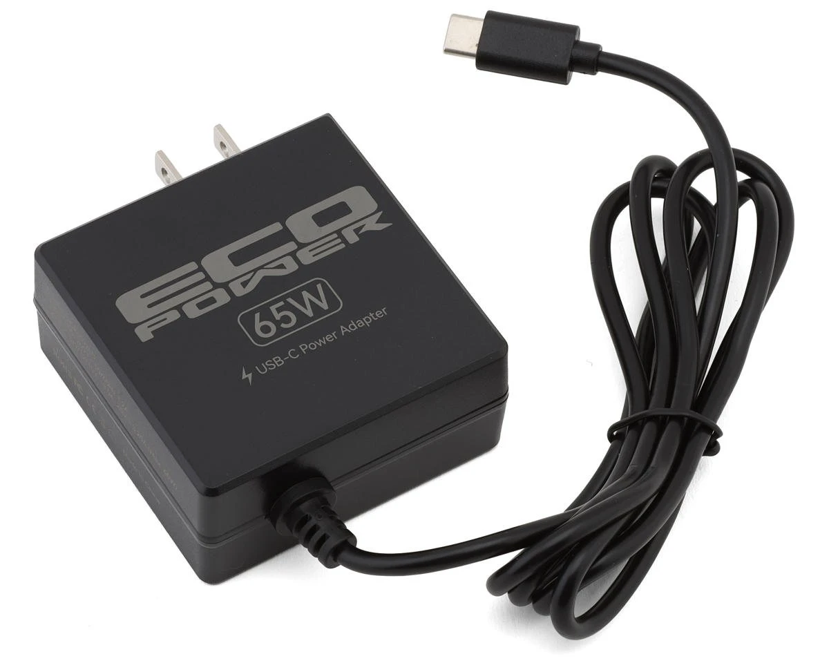 EcoPower 65W USB-C PD Power Supply (Electron Mini Charger) 1 EcoPower 65W USB-C PD Power Supply (Electron Mini Charger)