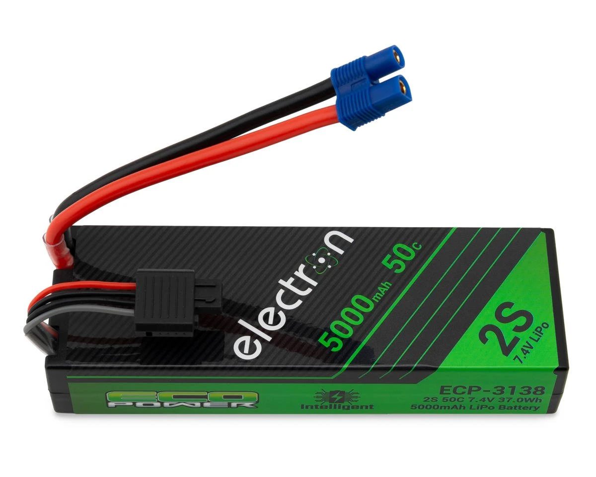 EcoPower Intelligent 2x2S 5000mAh EC5 LiPo Batteries/"Electron Dual" Charger Bundle (7.4V/100C) (AC-300W) (DC-350W X2) 3 EcoPower Intelligent 2x2S 5000mAh EC5 LiPo Batteries/"Electron Dual" Charger Bundle (7.4V/100C) (AC-300W) (DC-350W X2) - Image 3
