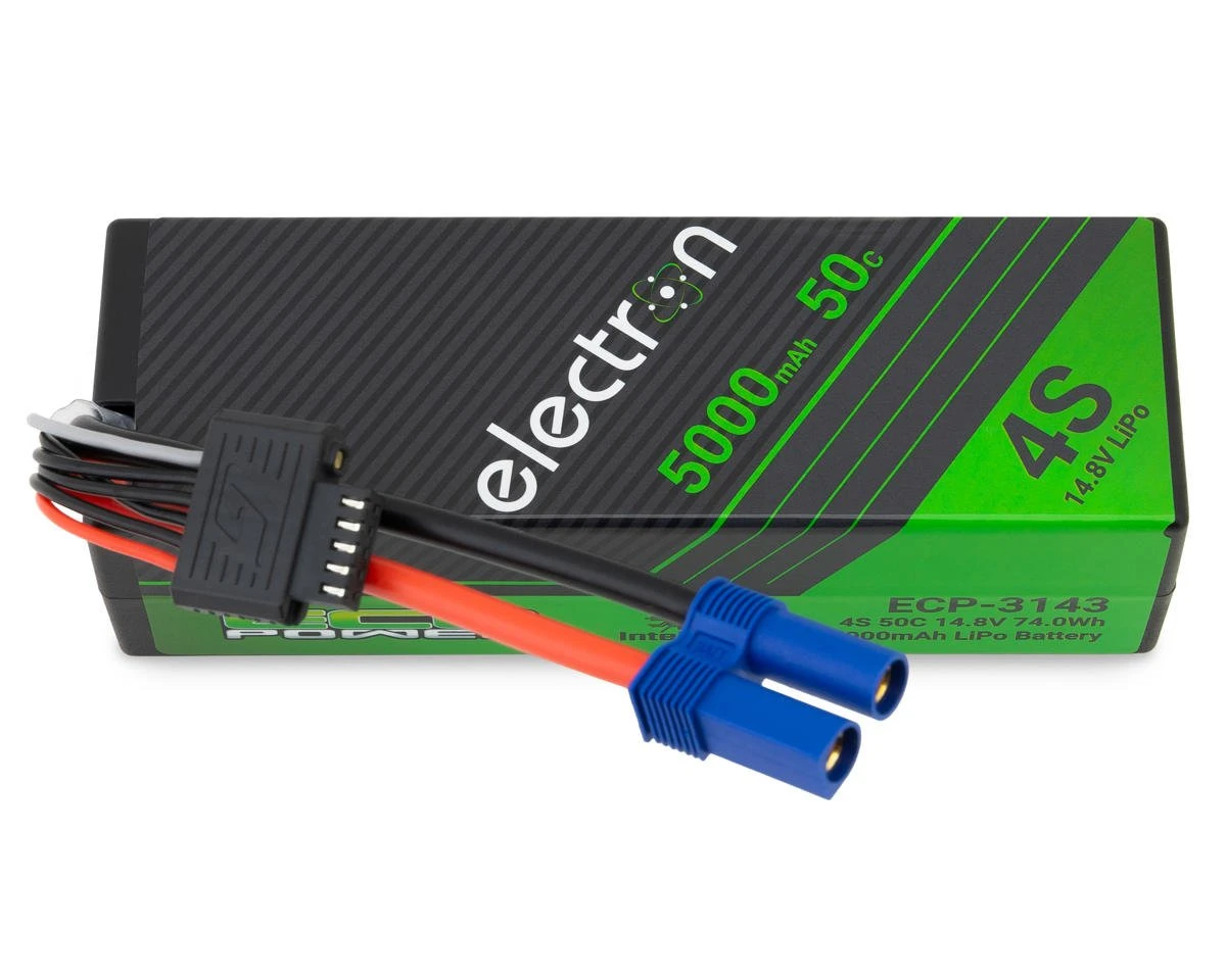 EcoPower Intelligent 2x4S 5000mAh EC5 LiPo Batteries/"Electron Dual" Charger Bundle (14.8V/100C) (AC-300W) (DC-350W X2) 3 EcoPower Intelligent 2x4S 5000mAh EC5 LiPo Batteries/"Electron Dual" Charger Bundle (14.8V/100C) (AC-300W) (DC-350W X2) - Image 3