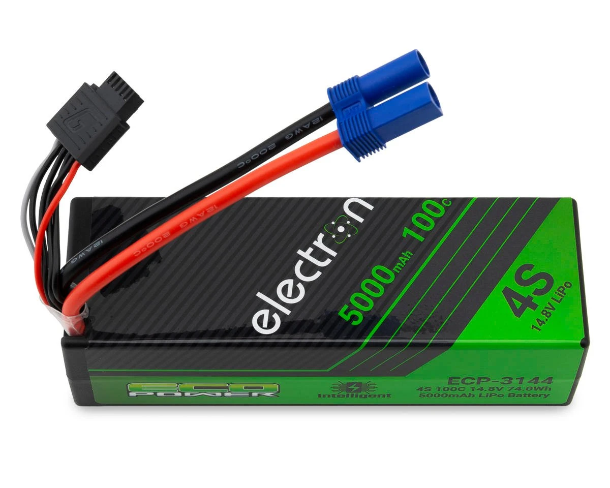 EcoPower Intelligent 2x4S 5000mAh EC5 LiPo Batteries/"Electron Dual" Charger Bundle (14.8V/100C) (AC-300W) (DC-350W X2) 4 EcoPower Intelligent 2x4S 5000mAh EC5 LiPo Batteries/"Electron Dual" Charger Bundle (14.8V/100C) (AC-300W) (DC-350W X2) - Image 4