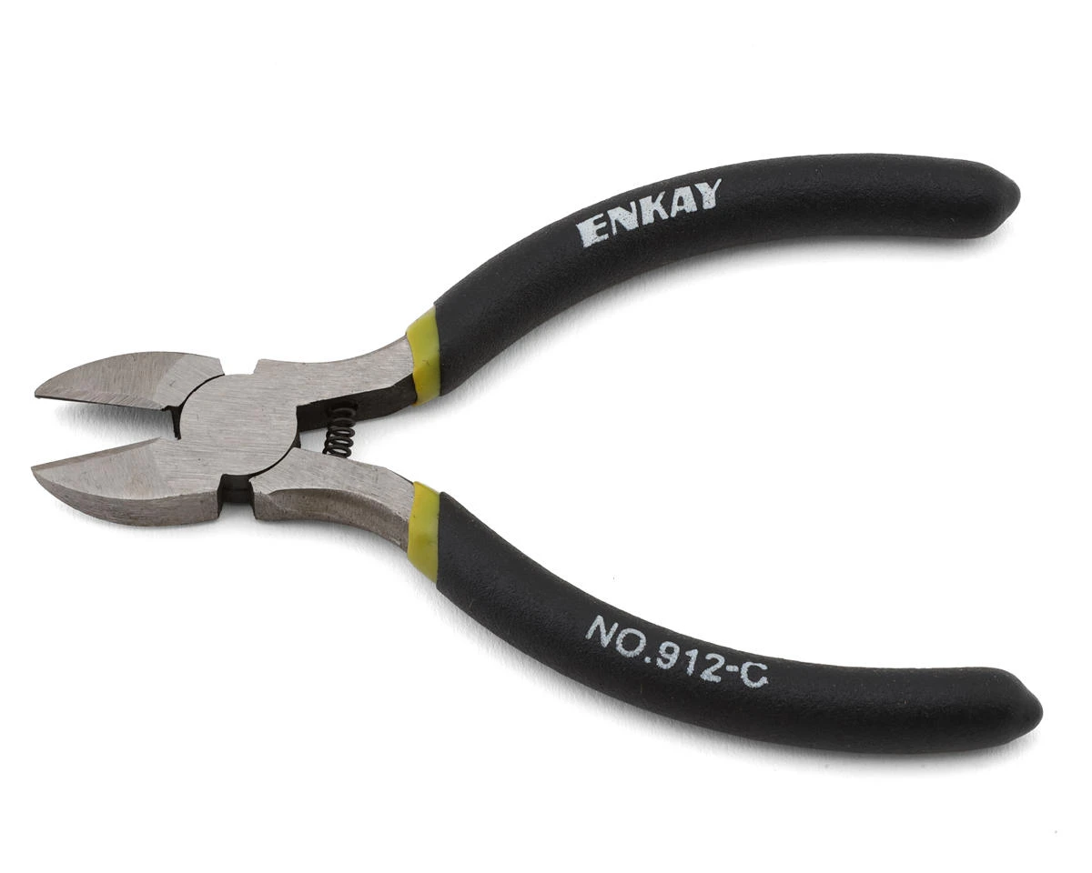 Enkay 4 1/2" Diagonal Cutting Pliers W/Hang Tag 1 Enkay 4 1/2" Diagonal Cutting Pliers W/Hang Tag