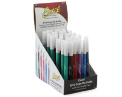 Excel K3 Cushion Grip Hobby Knife W/#10 Curved Blade & Cap -AMAIN HOBBIES SHOP exl77k18