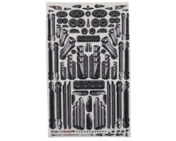 Firebrand RC Pipes & Mufflers Multi-Fit Decal Sheet
