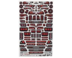 Firebrand RC Tail Lights Multi-Fit Decal Sheet (8.5x14")