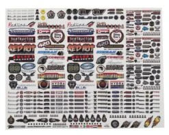 Firebrand RC Sponsor Logos 4 Decal Set (8.5x11") 12 Firebrand RC Sponsor Logos 4 Decal Set (8.5x11") -AMAIN HOBBIES SHOP fbr1scdtl829