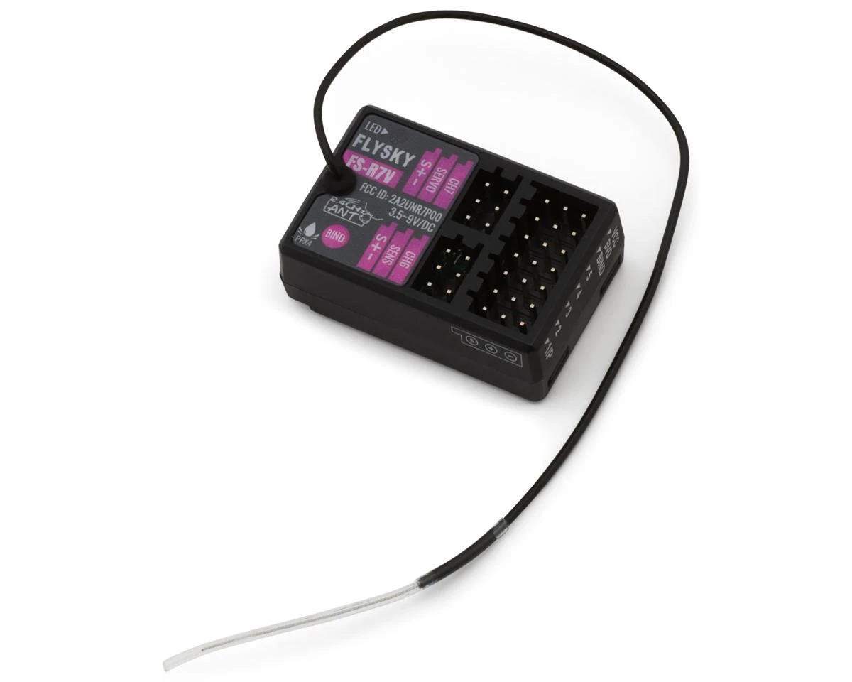 Flysky FS-R7V 7-Channel Gyroscopic ANT Receiver 1 Flysky FS-R7V 7-Channel Gyroscopic ANT Receiver