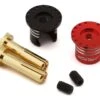 Furitek Heatsink Bullet Plug Grips W/4mm Bullets (Black/Red)
