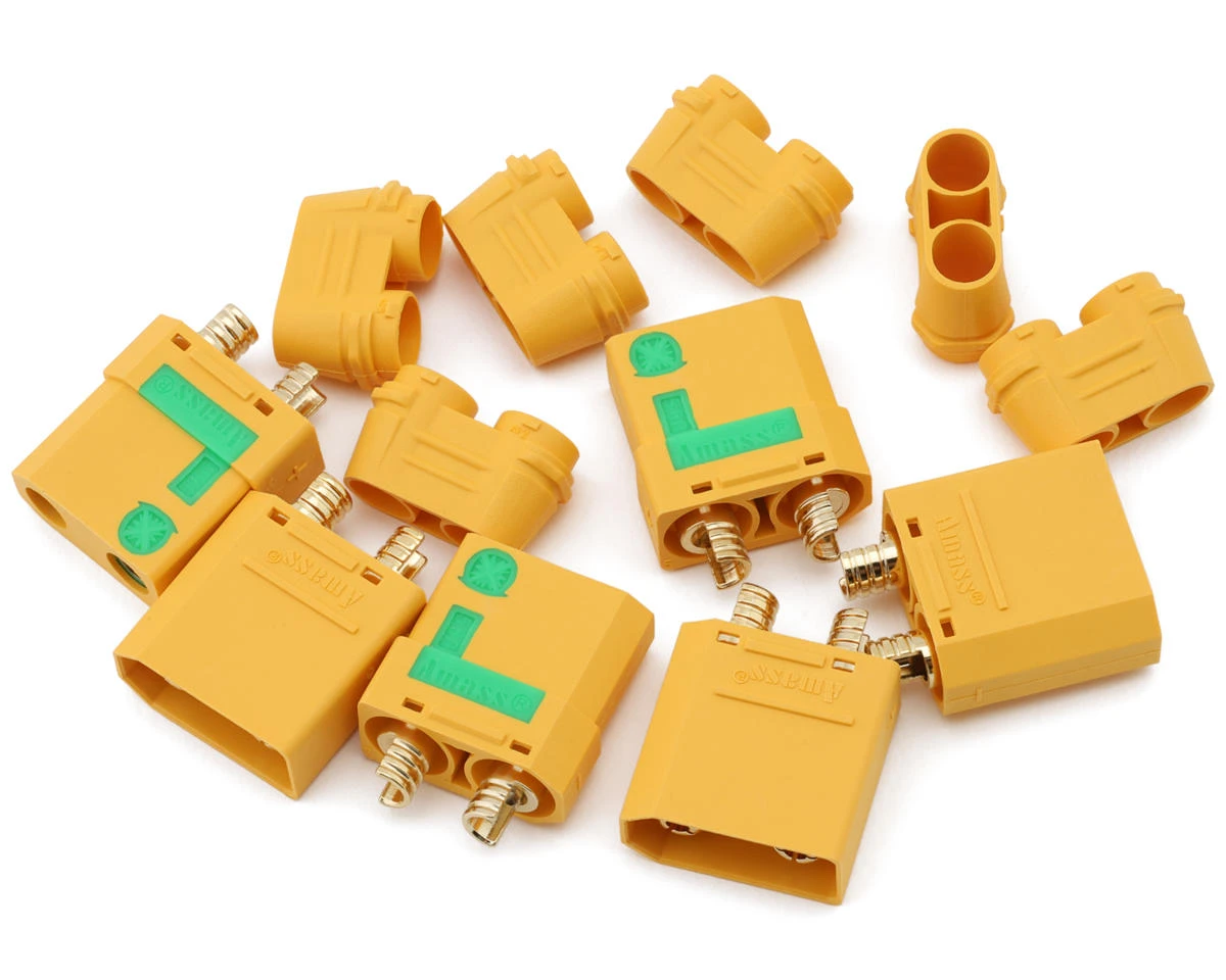 Gens Ace XT90S Male & Female Plug Set (3 Pairs) 1 Gens Ace XT90S Male & Female Plug Set (3 Pairs)