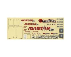 Great Planes Decals Avistar Elite