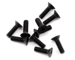 HB Racing 3x10mm Flat Head Screw (10)