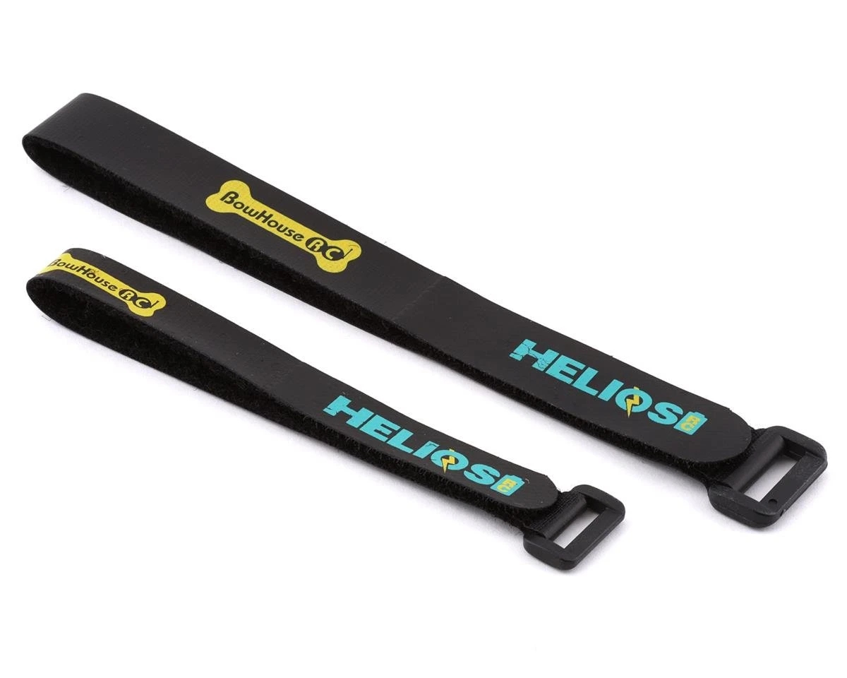 Helios RC 200mm Non-Slip Battery Straps (2) 1 Helios RC 200mm Non-Slip Battery Straps (2)