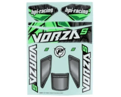 HPI Vorza S Buggy FluxVB-2Decal Sheet (Green)