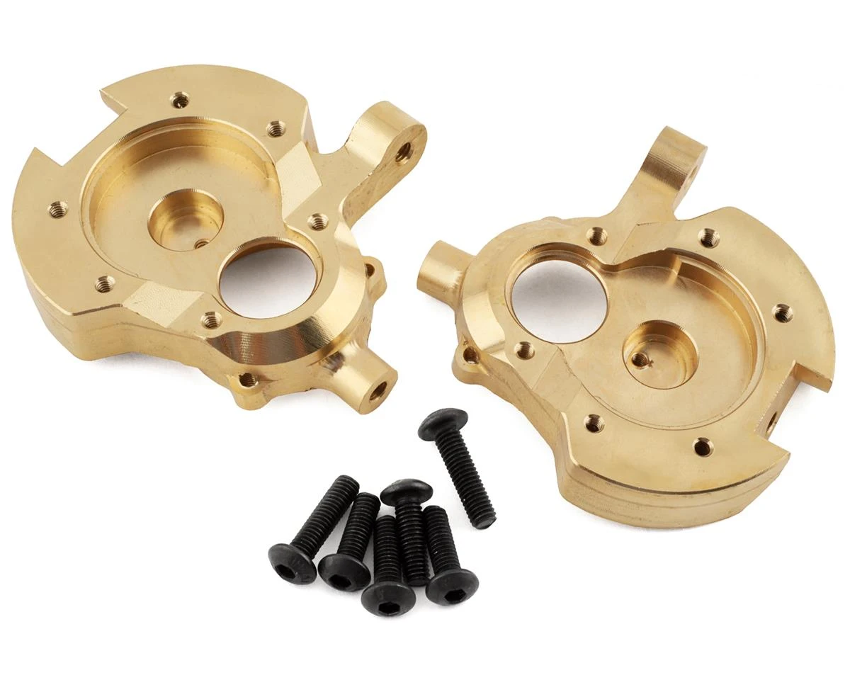 Hot Racing Redcat Gen8 Brass Heavy Metal Front Knuckle Set 1 Hot Racing Redcat Gen8 Brass Heavy Metal Front Knuckle Set
