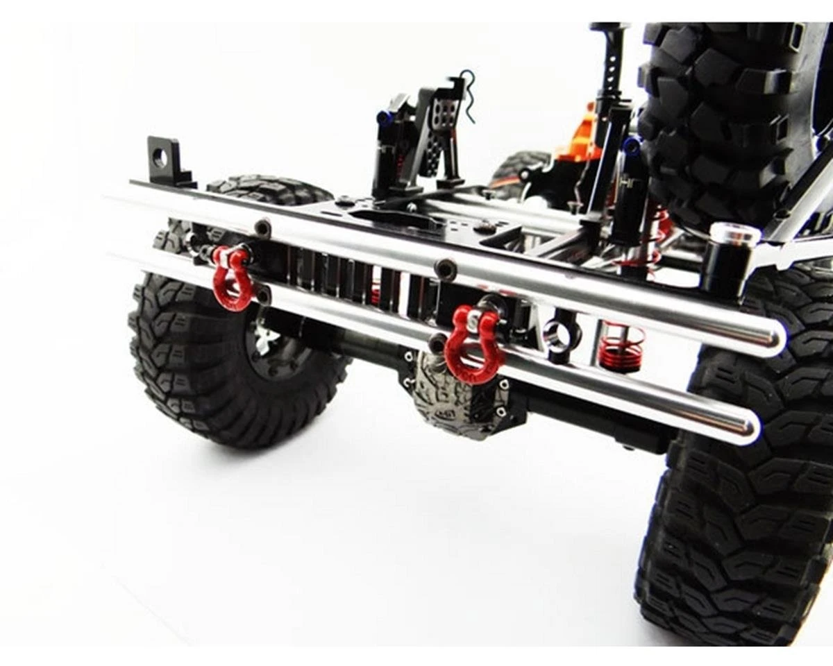 Hot Racing Axial SCX10 II Tubular Rear Bumper W/ Winch & Light Mount 1 Hot Racing Axial SCX10 II Tubular Rear Bumper W/ Winch & Light Mount