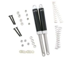 Hot Racing 120mm Internal Spring Shocks (Silver)
