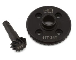 Hot Racing Steel Helical Differential Ring & Pinion Gears For Traxxas TRX-4 (11/34T)