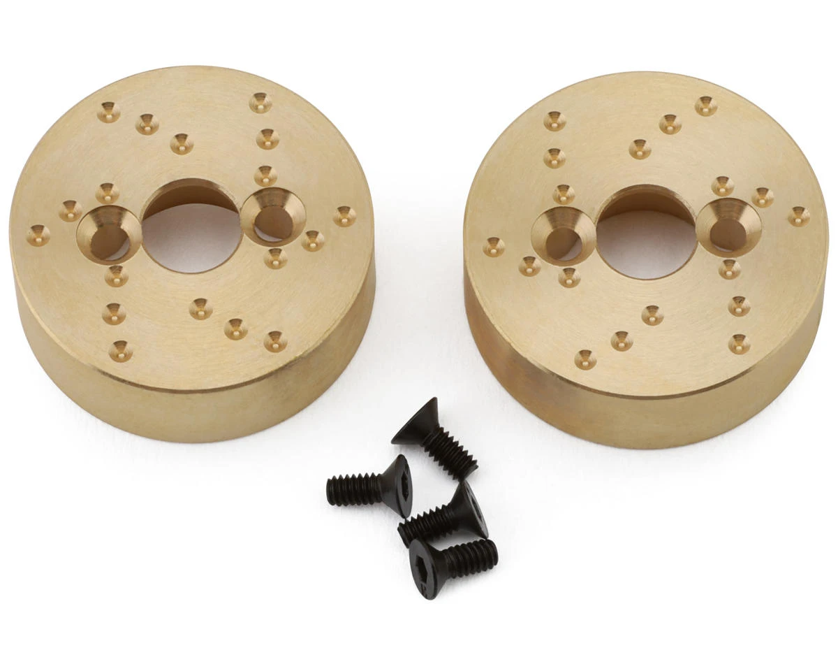 Hot Racing Brass Rear Axle Weight For Traxxas TRX-4M (18g) 1 Hot Racing Brass Rear Axle Weight For Traxxas TRX-4M (18g)