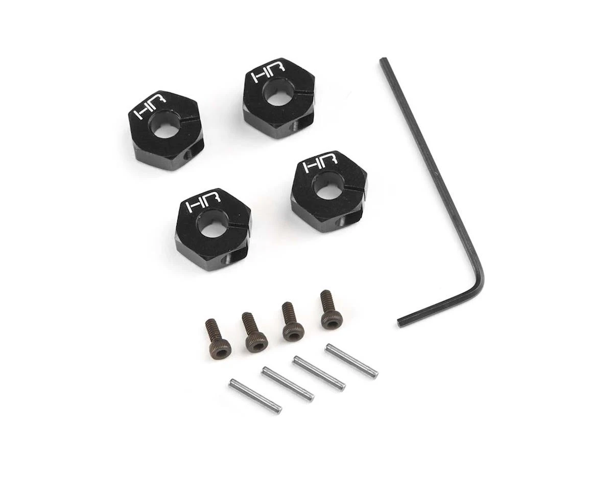 Hot Racing 12mm Twin Hammers Clamping Wheel Hub Hex (Black) 1 Hot Racing 12mm Twin Hammers Clamping Wheel Hub Hex (Black)