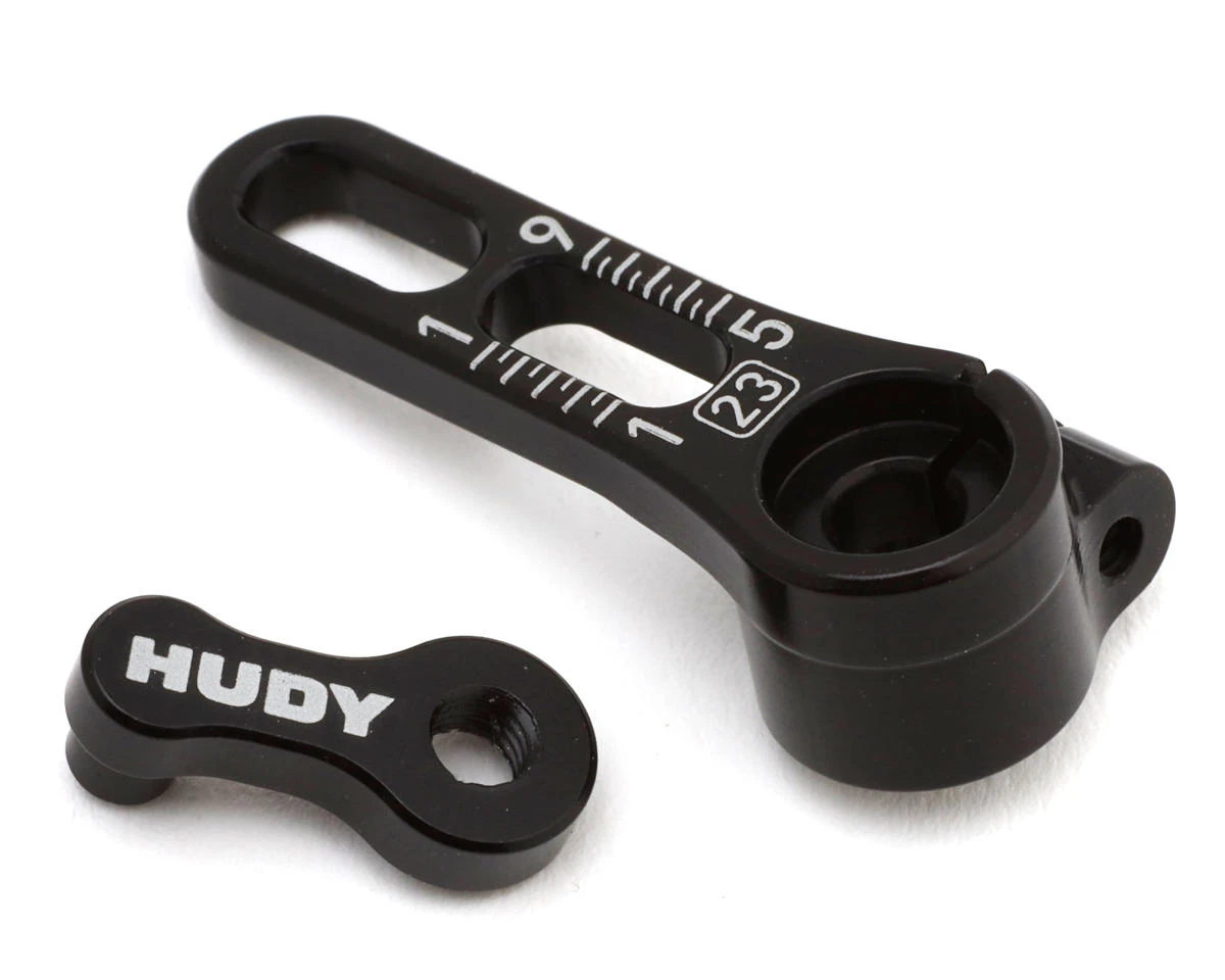 Hudy Aluminum Adjustable Clamping Servo Horn (23T-Ko Propo, Sanwa) 1 Hudy Aluminum Adjustable Clamping Servo Horn (23T-Ko Propo, Sanwa)