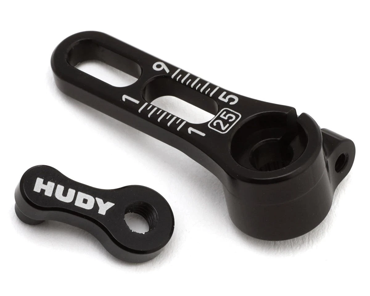 Hudy Aluminum Adjustable Clamping Servo Horn (23T-Ko Propo, Sanwa) 2 Hudy Aluminum Adjustable Clamping Servo Horn (23T-Ko Propo, Sanwa) - Image 2