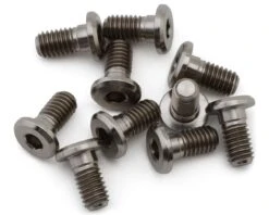 Hudy M3 Titanium Super Low Profile Flanged Button Head Screw (10) (3x6mm)