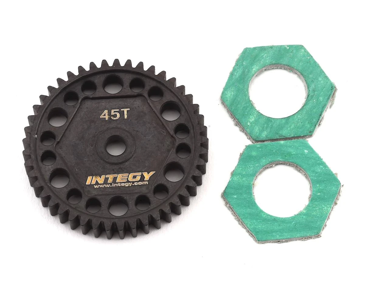 Team Integy Mod 0.8 Billet Machined HD Spur Gear For Traxxas TRX-4 (45T) 1 Team Integy Mod 0.8 Billet Machined HD Spur Gear For Traxxas TRX-4 (45T)