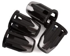 JConcepts 6x10mm Finnisher Titanium License Plate Screws (2) (Black)